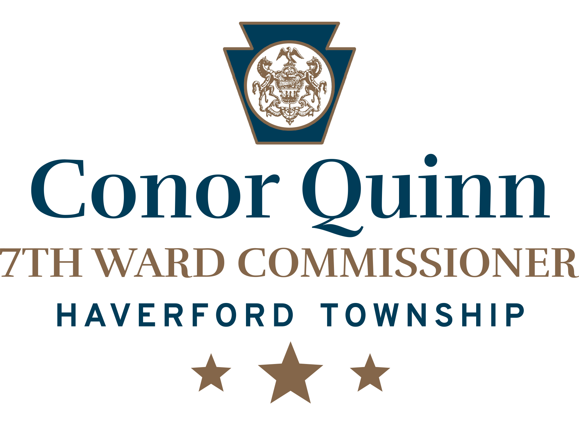 Conor Quinn 7th Ward Commissioner for Haverford Township Logo